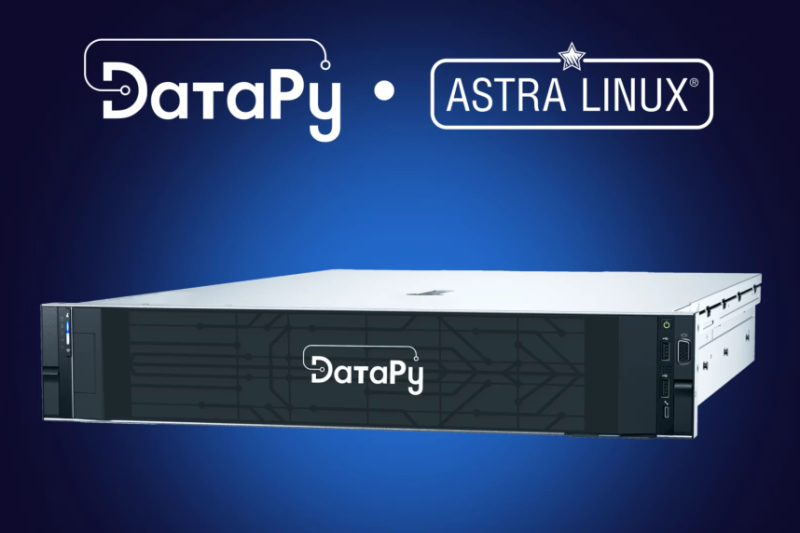 Сервер «ДатаРу ПИ760» получил сертификат совместимости с ОС Astra Linux